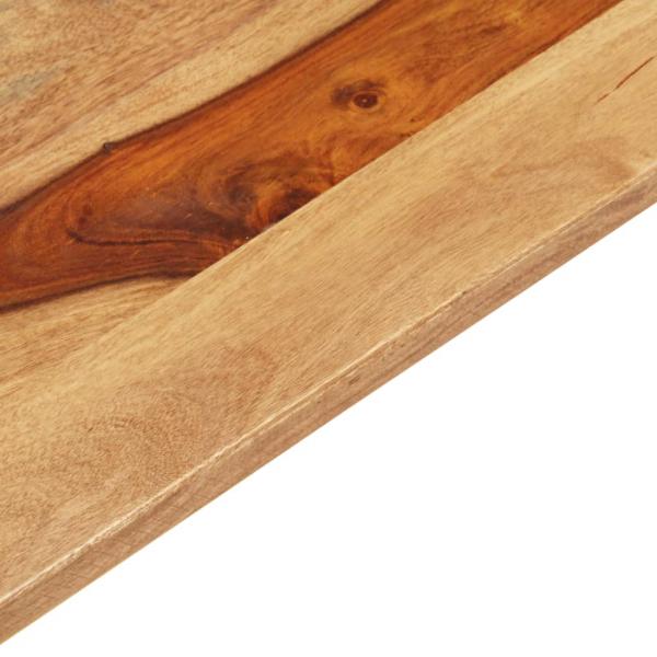 Tischplatte Massivholz Palisander 15-16 mm 60×70 cm