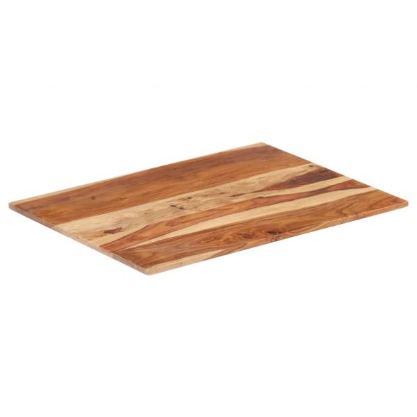 Tischplatte Massivholz Palisander 15-16 mm 60×70 cm