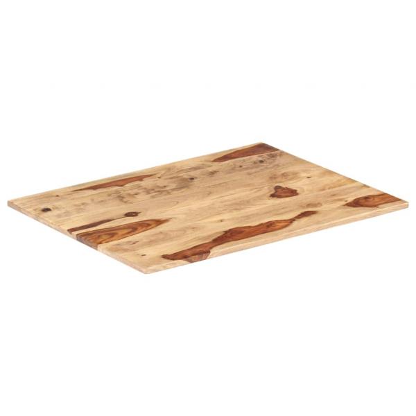 Tischplatte Massivholz Palisander 15-16 mm 60×70 cm