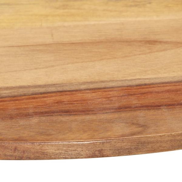 Tischplatte Massivholz Palisander Rund 15-16 mm 60 cm
