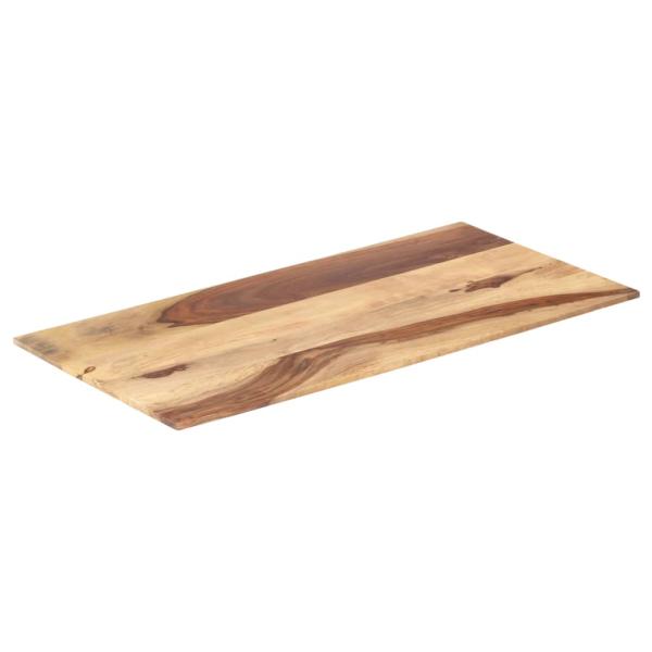 Tischplatte Massivholz Palisander 15-16 mm 60×100 cm