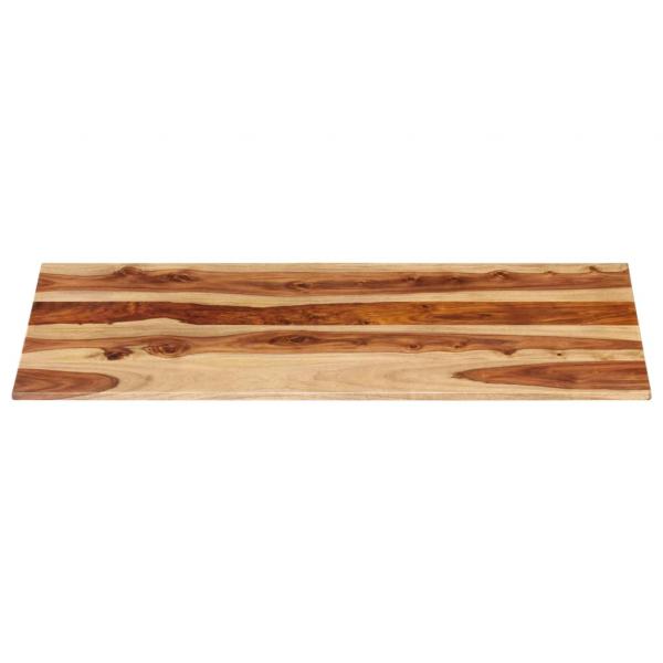 Tischplatte Massivholz Palisander 15-16 mm 60×100 cm