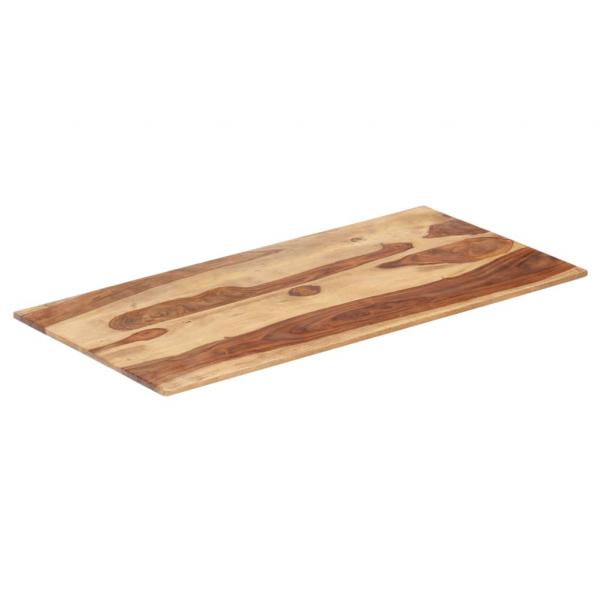Tischplatte Massivholz Palisander 15-16 mm 60×100 cm