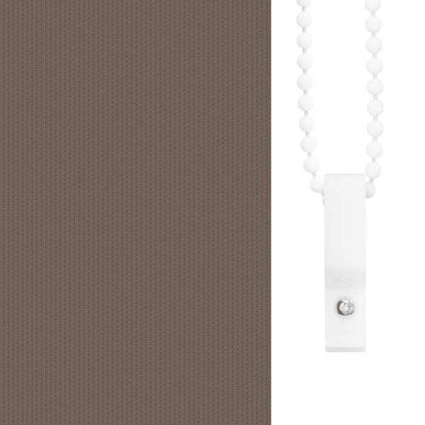 Verdunkelungsrollo Kaffeebraun 60x175cm Stoffbreite 55,7 cm