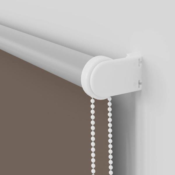 Verdunkelungsrollo Kaffeebraun 165x210 cm Stoffbreite 161,6 cm