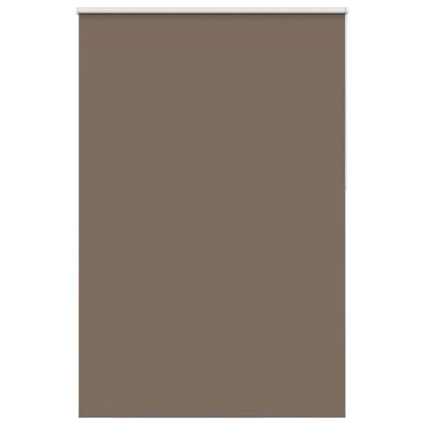 Verdunkelungsrollo Kaffeebraun 155x210 cm Stoffbreite 151,6 cm