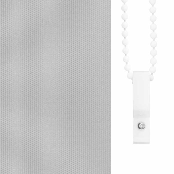 Verdunkelungsrollo Hellgrau 100x175 cm Stoffbreite 95,7cm