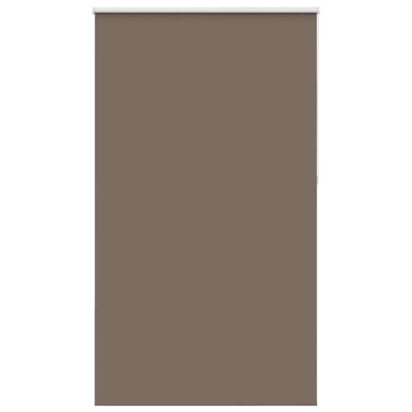 Verdunkelungsrollo Kaffeebraun 130x230 cm Stoffbreite 126,6 cm