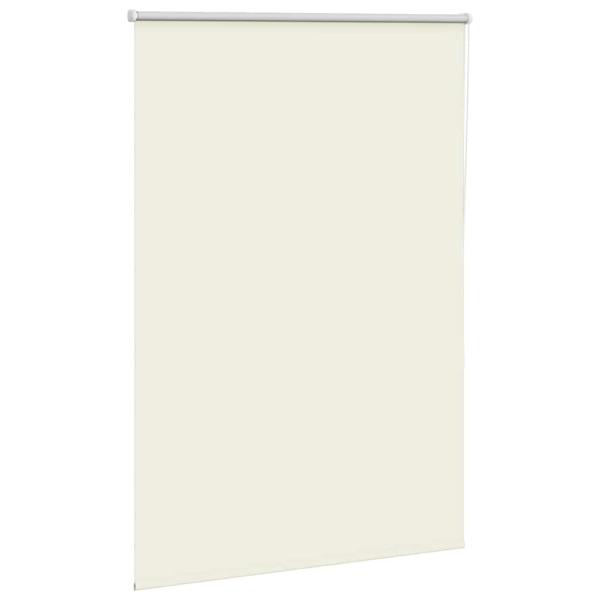 Verdunkelungsrollo Cremeweiß 90x130cm Stoffbreite 85,7 cm