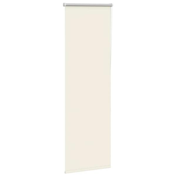 Verdunkelungsrollo Cremeweiß 40x175cm Stoffbreite 35,7 cm