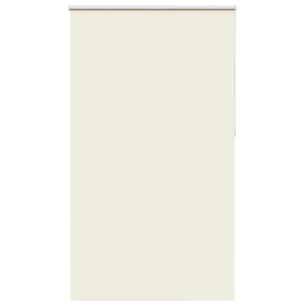 Verdunkelungsrollo Cremeweiß 125x230cm Stoffbreite 121,6cm