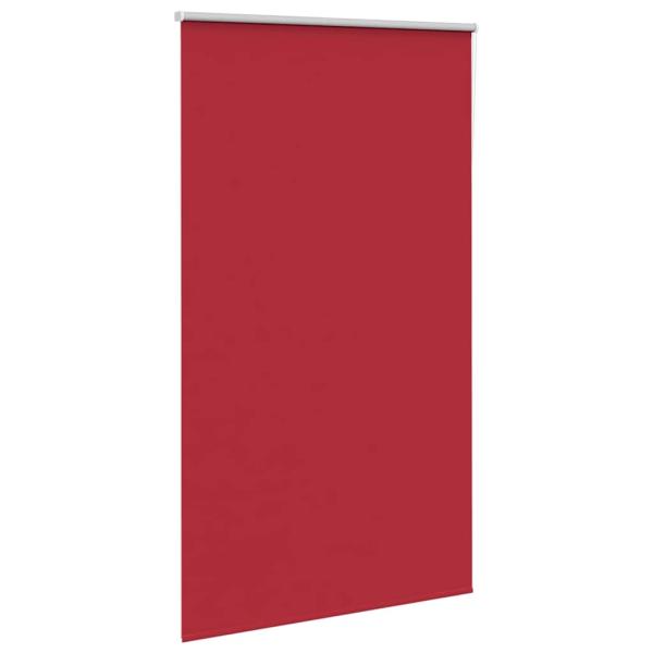 Verdunkelungsrollo Rot 135x210cm Stoffbreite 131,6cm Polyester
