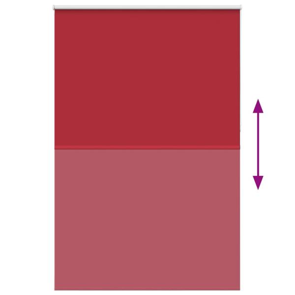 Verdunkelungsrollo Rot 150x210cm Stoffbreite 146,6cm Polyester