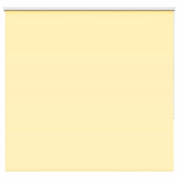 ARDEBO.de - Verdunkelungsrollo Gelb 160x175cm Stoffbreite 156,6cm Polyester