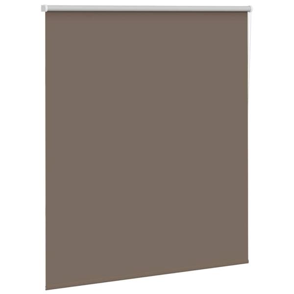 Verdunkelungsrollo Kaffeebraun 125x150 cm Stoffbreite 121,6 cm
