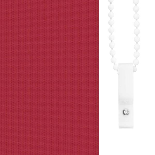 ARDEBO.de - Verdunkelungsrollo Rot 165x150cm Stoffbreite 161,6cm Polyester