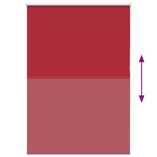 Verdunkelungsrollo Rot 105x150cm Stoffbreite 100,7cm Polyester