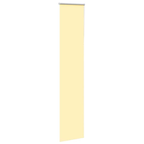 Verdunkelungsrollo Gelb 60x210 cm Stoffbreite 55,7 cm Polyester
