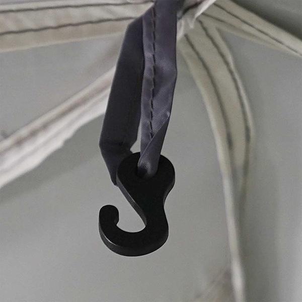 ARDEBO.de - Poolzelt mit abnehmbarem Überzelt Netzwänden Grau 690x690cm