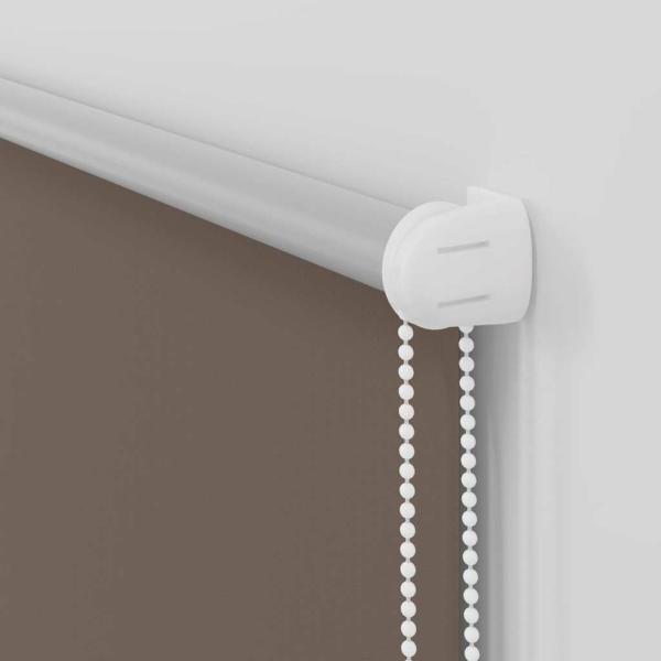 Verdunkelungsrollo Kaffeebraun 45x150cm Stoffbreite 40,7 cm