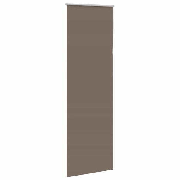 Verdunkelungsrollo Kaffeebraun 80x210cm Stoffbreite 75,7 cm