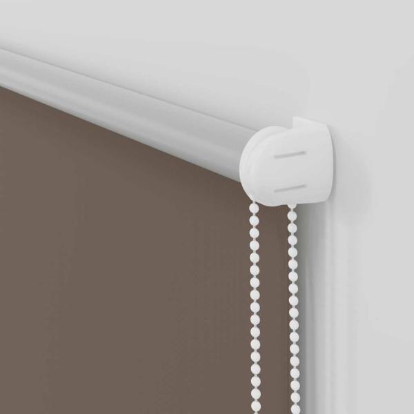 Verdunkelungsrollo Kaffeebraun 60x130cm Stoffbreite 55,7 cm