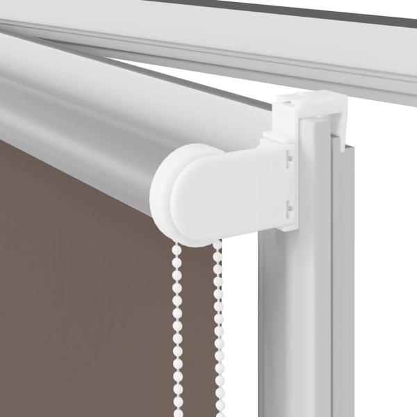 Verdunkelungsrollo Kaffeebraun 160x150 cm Stoffbreite 156,6 cm
