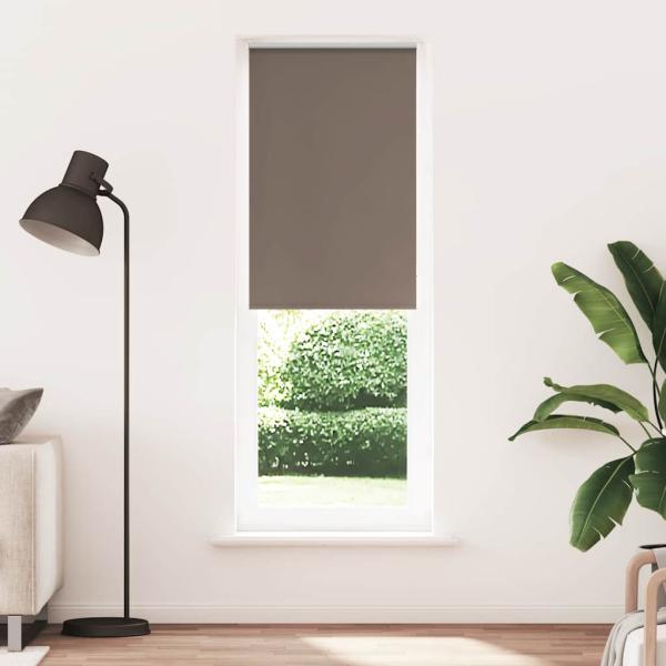 ARDEBO.de - Verdunkelungsrollo Kaffeebraun 70x210cm Stoffbreite 65,7 cm