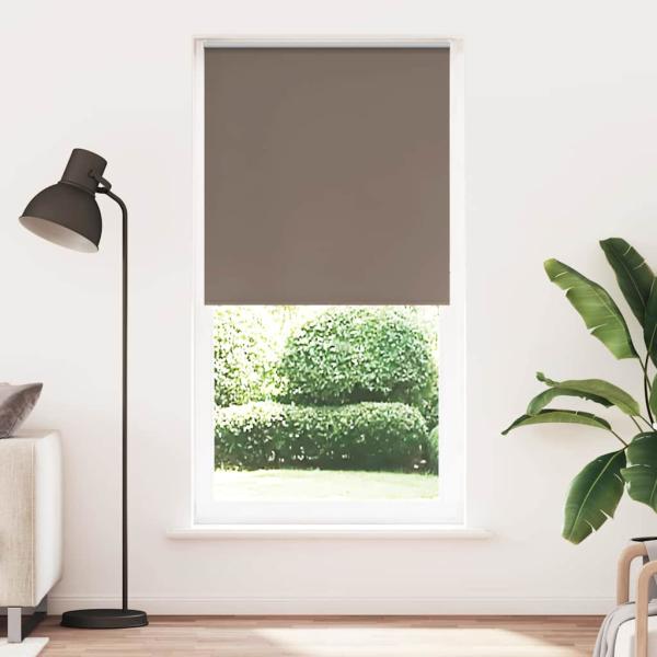 ARDEBO.de - Verdunkelungsrollo Kaffeebraun 100x210cm Stoffbreite 95,7cm