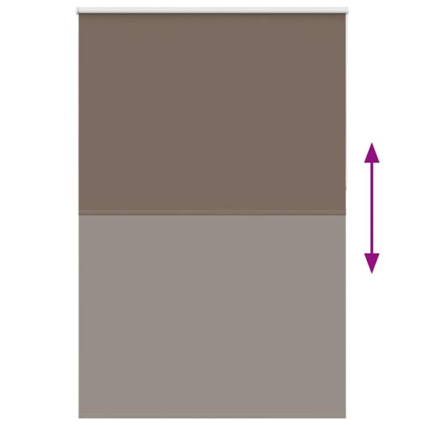 Verdunkelungsrollo Kaffeebraun 150x230cm Stoffbreite 146,6 cm