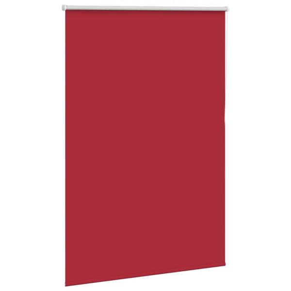 Verdunkelungsrollo Rot 110x130cm Stoffbreite 105,7cm Polyester