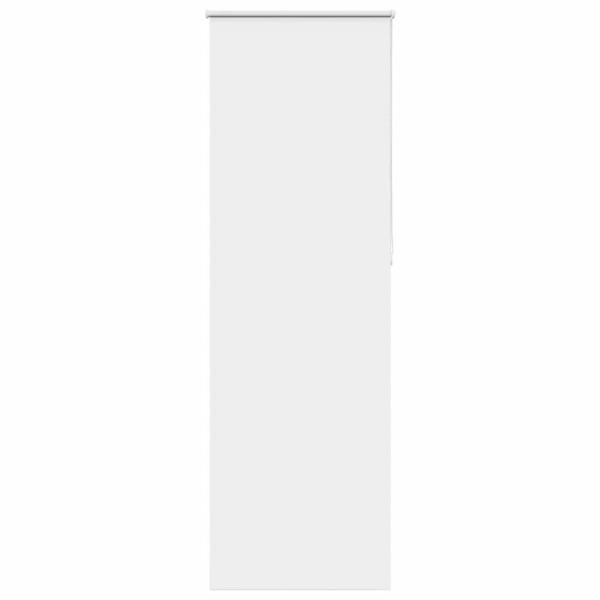 ARDEBO.de - Verdunkelungsrollo Weiß 85x230cm Stoffbreite 80,7 cm Polyester