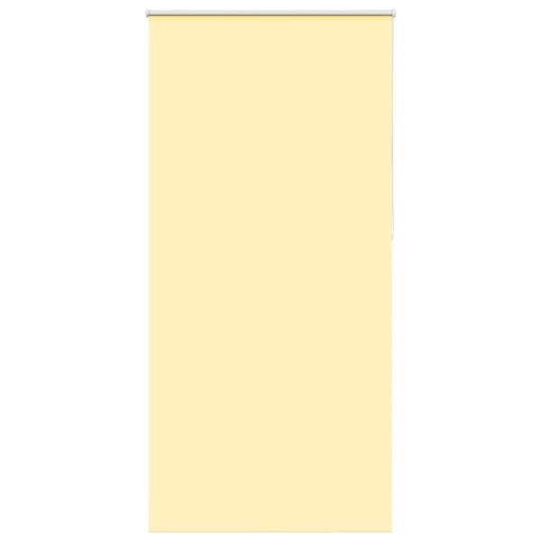ARDEBO.de - Verdunkelungsrollo Gelb 115x210cm Stoffbreite 110,7cm Polyester