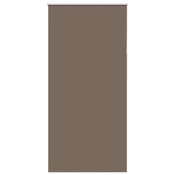 Verdunkelungsrollo Kaffeebraun 105x210 cm Stoffbreite 100,7 cm