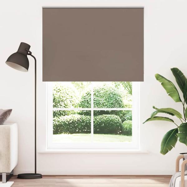 ARDEBO.de - Verdunkelungsrollo Kaffeebraun 155x230cm Stoffbreite 151,6cm