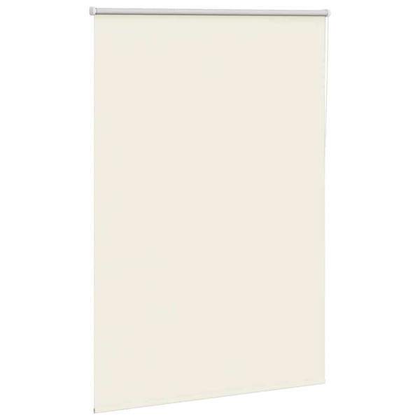 Verdunkelungsrollo Cremeweiß 110x150cm Stoffbreite 105,7cm