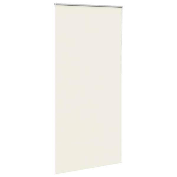 Verdunkelungsrollo Cremeweiß 115x210cm Stoffbreite 110,7cm