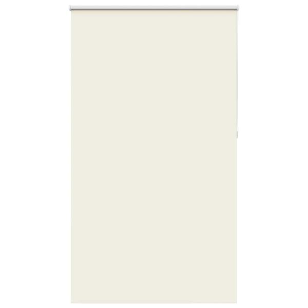 ARDEBO.de - Verdunkelungsrollo Cremeweiß 140x210cm Stoffbreite 136,6cm