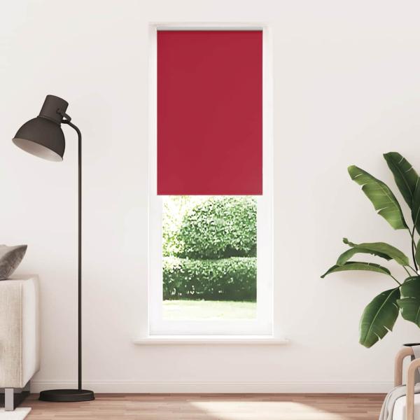 ARDEBO.de - Verdunkelungsrollo Rot 85x230 cm Stoffbreite 80,7 cm Polyester