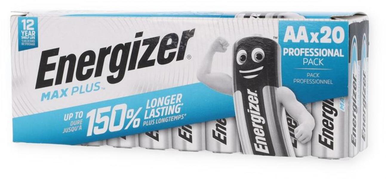 ARDEBO.de ENERGIZER Max Plus Mignon (AA) 20 Stück