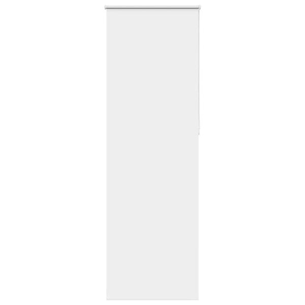 ARDEBO.de - Verdunkelungsrollo Weiß 65x210cm Stoffbreite 60,7 cm Polyester