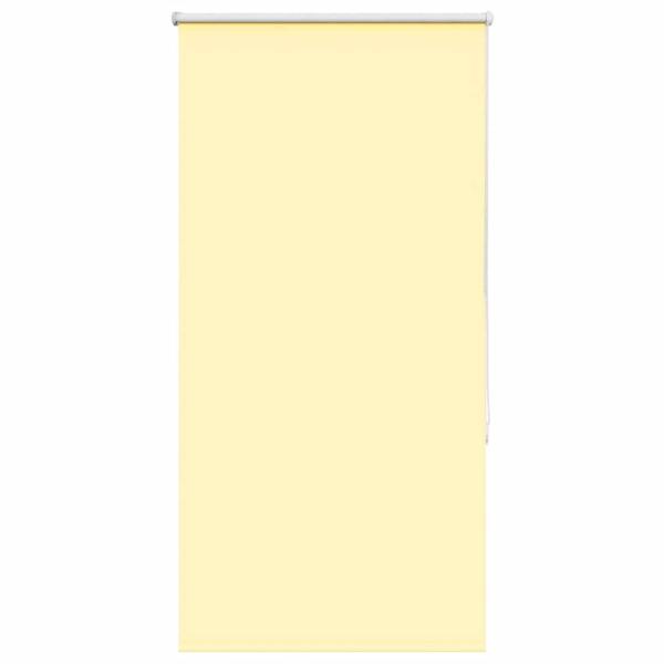 ARDEBO.de - Verdunkelungsrollo Gelb 80x150 cm Stoffbreite 75,7 cm Polyester