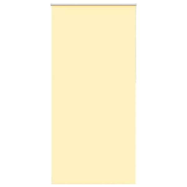 ARDEBO.de - Verdunkelungsrollo Gelb 115x230cm Stoffbreite 110,7cm Polyester