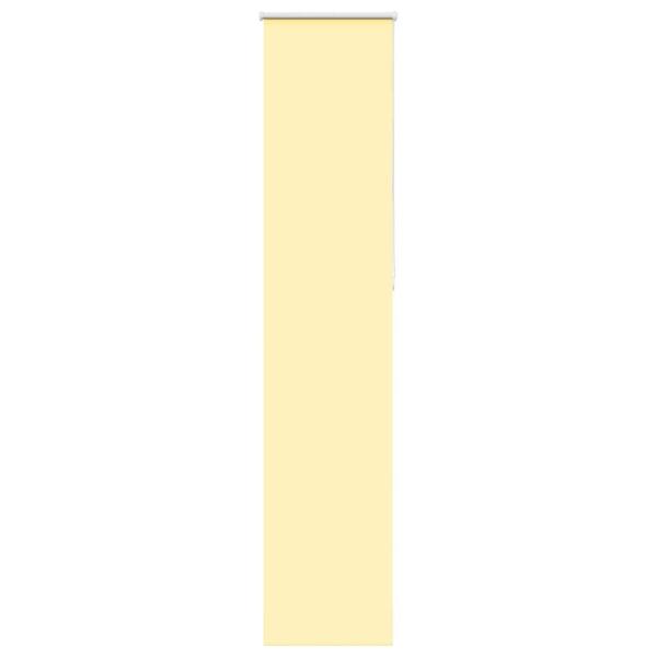 ARDEBO.de - Verdunkelungsrollo Gelb 40x230 cm Stoffbreite 35,7 cm Polyester