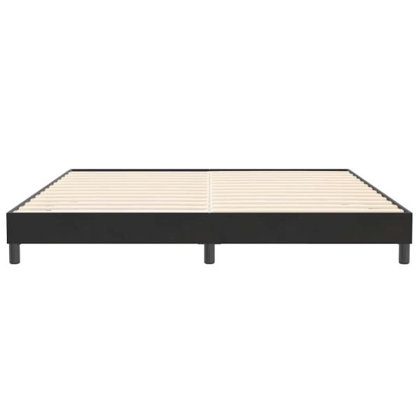 Boxspringbett ohne Matratze Schwarz 200x220 cm Samt