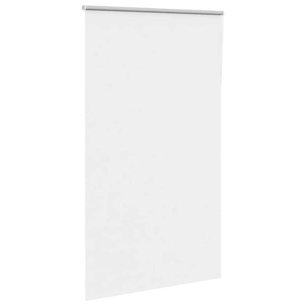 Verdunkelungsrollo Weiß 125x210 cm Stoffbreite 121,6 cm