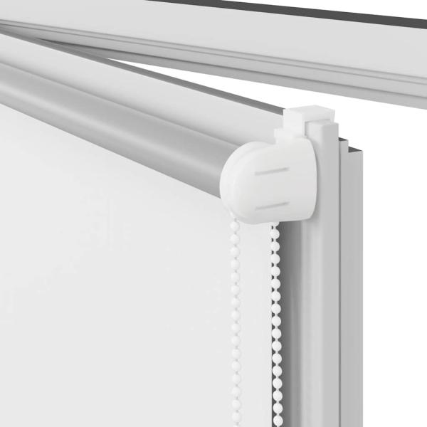 Verdunkelungsrollo Weiß 95x210cm Stoffbreite 90,7 cm Polyester