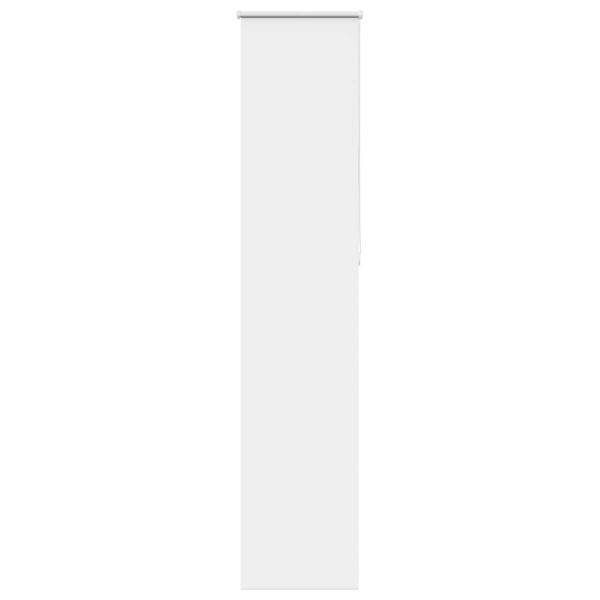 ARDEBO.de - Verdunkelungsrollo Weiß 50x210cm Stoffbreite 45,7 cm Polyester