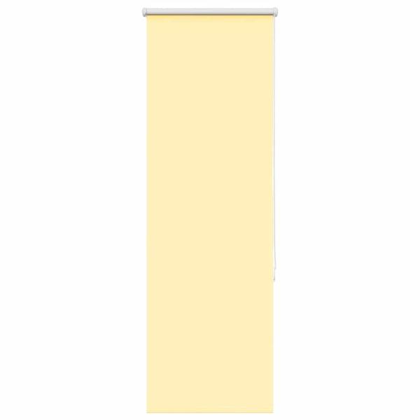 ARDEBO.de - Verdunkelungsrollo Gelb 50x130 cm Stoffbreite 45,7 cm Polyester
