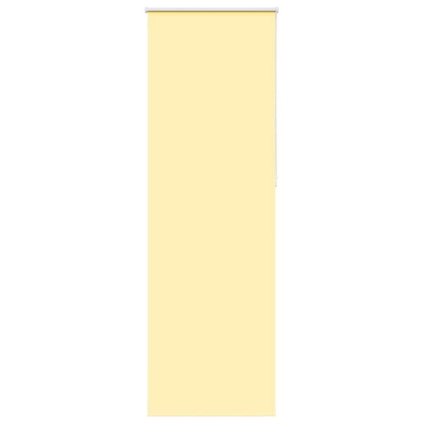 ARDEBO.de - Verdunkelungsrollo Gelb 75x230 cm Stoffbreite 70,7 cm Polyester